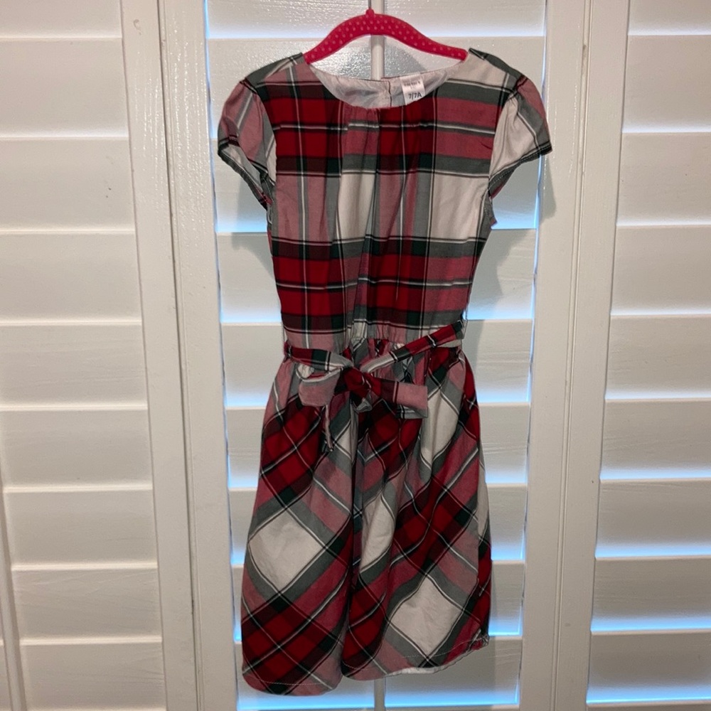 Carters plaid holiday dress